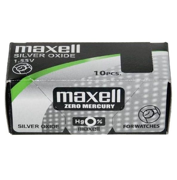 Maxell SR60 Silver Oxide Button Cell Batteries - 10 Pack