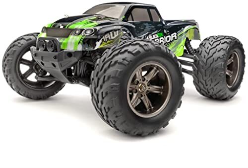 Blackzon BL540075 Warrior 1/12th 2WD zwart goud geborsteld 1:12 RC modelauto elektrische monstertruck RTR 2,4GHz