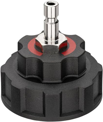 ViGOR-diagnoseadapter voor koelsystemen V1963N-A, M48 x 3,0-schroefdraad, voor controle en diagnose van koelsystemen, robuust ontwerp voor nauwkeurige metingen