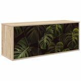 vidaXL Wandgemonteerd tv-meubel Elburg 102 x 33 x 40 cm Sonoma Eiken