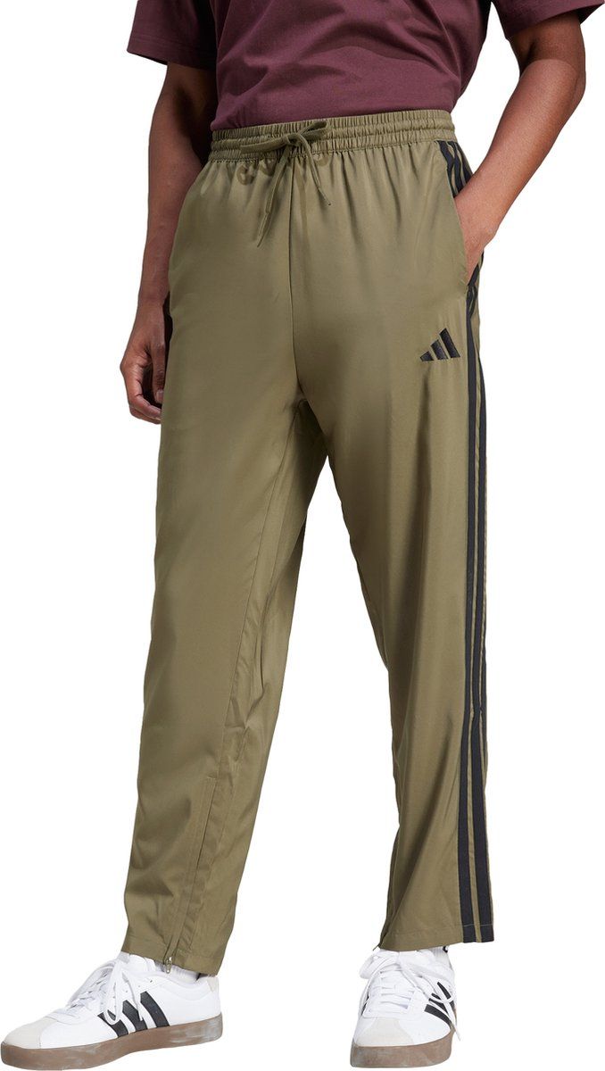 adidas Essential 3-Stripes Stanford Sweatbroek met open zoom