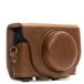 MegaGear MG589 Cameratas - Bruin - Kunstleer - Compatibel met Sony Cyber-shot DSC-RX100 VI/DSC-RX100 V/DSC-RX100 IV