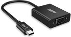 Choetech adaptateur USB-C vers VGA Full HD 1920x1200 et 1080P - Noir