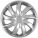 Wieldop QUAD wieldoppen 14" Insteek zilver 4 stuks