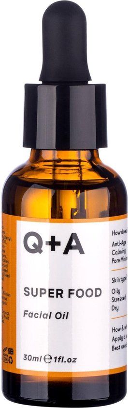 Q+A Superfood Gezichtsolie 30 ml