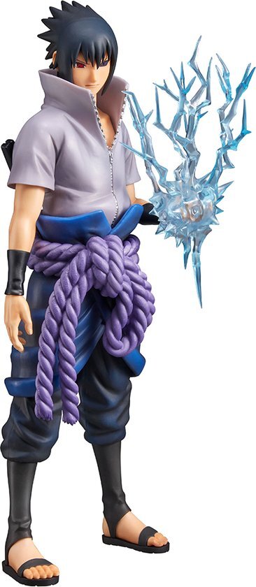 Banpresto naruto shippuden grandista nero figure - grown up uchiha sasuke