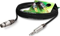 Sommer Cable SGN5-0250-SW microfoonkabel 2,5 m - Zwart