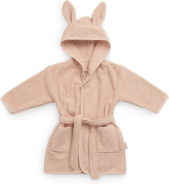 Jollein Baby Badjas - Pale Pink - 1-2 jaar
