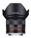 Samyang SY12M-E-BK 12mm F2.0 Ultra Groothoeklens voor Sony E Camera's, Zwart