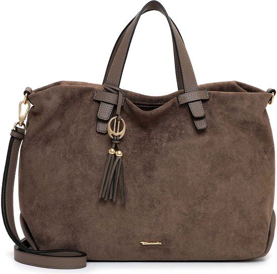 Tamaris Mareike Cityshopper Schoudertas Taupe
