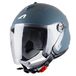 Astone Helmets Jethelm Mini Jet, donkergrijs, XL