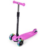 LifeGoods TurboRide Kinderstep - Roze - 3 Wielen - 5-8 Jaar