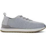 Toms Resident Plus Baskets à lacets pour homme, gris clair, tricot technique, pointure 41