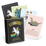 Knock Knock Affirmators! Origineel: 50 affirmatiekaarten deck voor u helpen uzelf zonder de zelfhulp-Ness (50 kaarten)