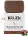 Krijen Shampoo solide végane – Shampoo solide naturelle à l'huile de pistache, à la vanille et à la menthe – Shampoo sans plastique, durable et zéro déchet sans sulfate – 100 g