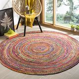 Safavieh Vintage Area Rug 4' Diameter Red