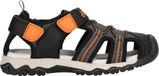 ZIGZAG Sandale Krila Zwart/Oranje Unisex Kinderen Maat 24