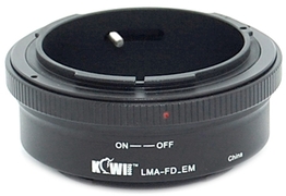 Kiwifotos Photo Lens Mount Adapter FD-EM