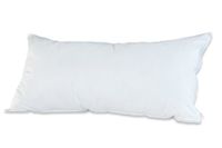 Badenia Bettcomfort Trendline Comfort Hoofdkussen, 40 x 80 cm, wit, met katoenen bekleding, Öko-Tex