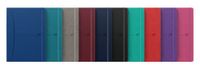 Oxford Notitieboek B5 gelinieerd, Signature, 160 pagina's, hardcover met kunstleer, 10 kleuren, 10 stuks
