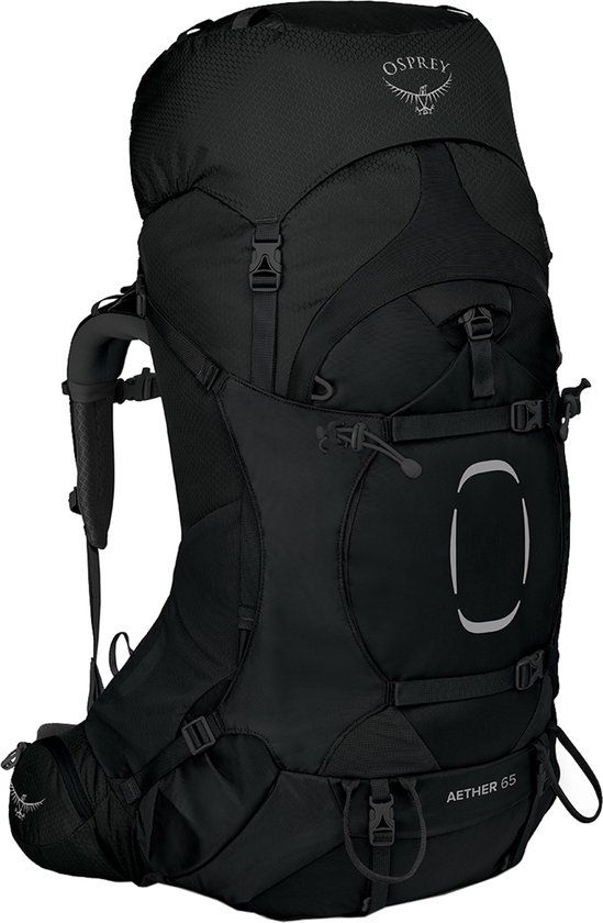 Osprey Aether 65 Trekkingrugzak - Heren - Black - S/M