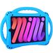 TopEsct Kids Case voor iPad Mini 6e Generatie Case Heavy Duty Shockproof Cover Kindveilige Beschermende kinderen Cover met Drie Handvat Stand voor 8.3 inch iPad Mini 6 (Blauw)
