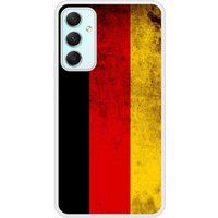 Samsung Bedrukt siliconen hoesje compatibel met Galaxy A34 5G Drapeau Allemagne