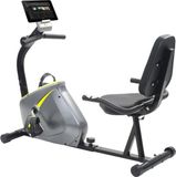 vidaXL Ligfiets hometrainer magnetisch met hartslagmeter