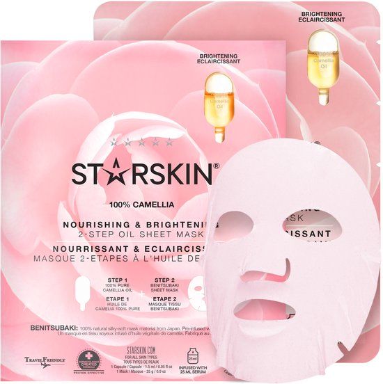 STARSKIN Camellia 2-Stappen Gezichtsmasker