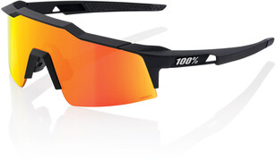 100% Speedcraft XS Glasses, zwart/rood