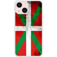 Baskische vlag Siliconen hoesje compatibel met iPhone 13 Mini