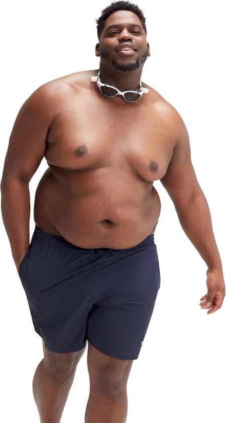 Speedo Men's Plus Size Essential 16" Watershort - True Navy - 4XL