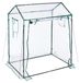 Serre PVC-folie - Oprolbare deur - 152 x 132 x 92 cm - Transparant