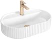 REA Marcela Opzetwastafel Wit 60x37x13,5 cm