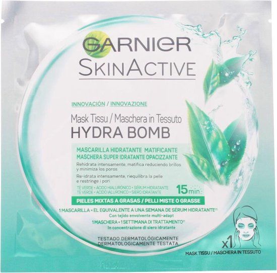 Garnier Skinactive Hydrabomb Mask Facial Hidratante Matificant 28 G