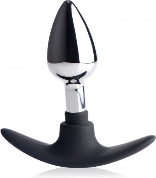 XR Brands Dark Invader Anaalplug Metaal - Small