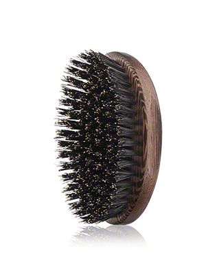 Beard Brush - Wenge Wood - Natural Black Bristles