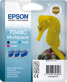 Epson Seahorse Multipack 3-kleur T048C - Inktcartridge
