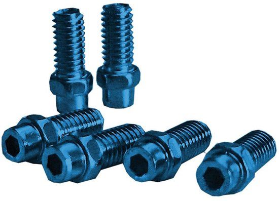 Pins Exustar 4 Mm Pedaalpennen 40 Eenheden Blauw