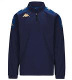 Kappa Gassolo Half Rits Sweatshirt Blauw 2XL Man