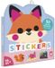Janod Stickerboek Dieren - 50 stickers