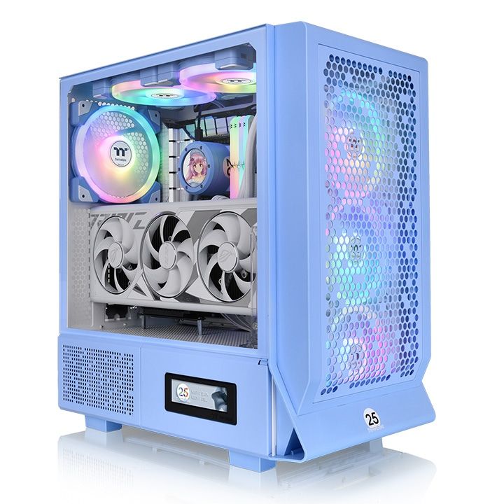 Thermaltake Ceres 330 TG Midi Tower - Blue