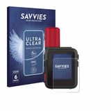 Savvies Screenprotector voor Garmin inReach Mini 3 Plus - Folie Beschermfolie transparant 6 Stuks