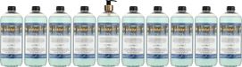 Claudius Cosmetics B.V. Body & Hair Hammam Herbal 1 liter met gouden pomp - set van 10 stuks