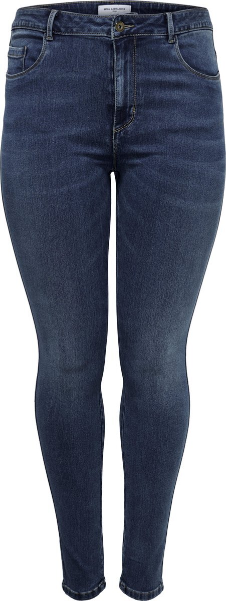 ONLY carmakoma Augusta High Waist Dames Skinny Jeans - Maat 50 x L32
