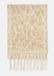 Comma sjaal panterprint lichtbeige polyester