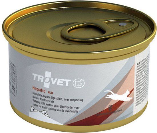 Trovet Hepatic HLD Serie - Natvoer voor Katten - Kip - 24x100g