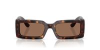 Dolce & Gabbana Dg 4416 Lunettes de soleil femme havane géométrique marron 53mm