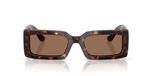 Dolce & Gabbana Dg 4416 Lunettes de soleil femme havane géométrique marron 53mm