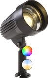 Spots de jardin Corvus Projecteur de jardin 12V - Noir - Aluminium